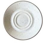 ELE RUSTIC WHITE, DOUBLE-WELL SAUCER 16CM, 51RUS010-01