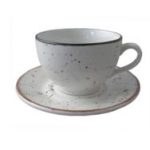 ELE RUSTIC WHITE, CAPPUCCINO CUPS 0.30L, 51RUS030-01