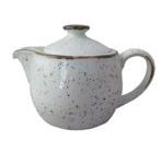 ELE RUSTIC WHITE, TEAPOT & LID 0.50L 180Z, 51RUS059-01