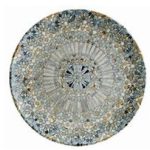 Luca Mosaic Matt Gourmet Flat Plate 27 cm , S-MT-LUCMZGRM27DZ