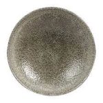 Raku Quartz Black Coupe Plate 11 1/4 Inches RKBQEV111, Out of Stock