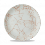 Studio Prints Kintsugi Agate Grey Evolve Coupe Plate 10.25"