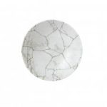 Kintsugi Agate Grey Coupe Plate, 21.7cm, KTAGEVP81