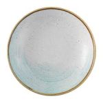 Stonecast Accents Duck egg Evolve Coupe plate ASDEEV111, 28.8cm
