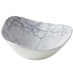 STUDIO PRINTS KINTSUGI PEARL GREY LOTUS BOWL 7"