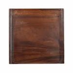 WOOD SQUARE TRAY 11 7/8" X 11 7/8" BOX 4