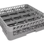 16 Compartment Divided Glass Rack Extender 4.5 cm